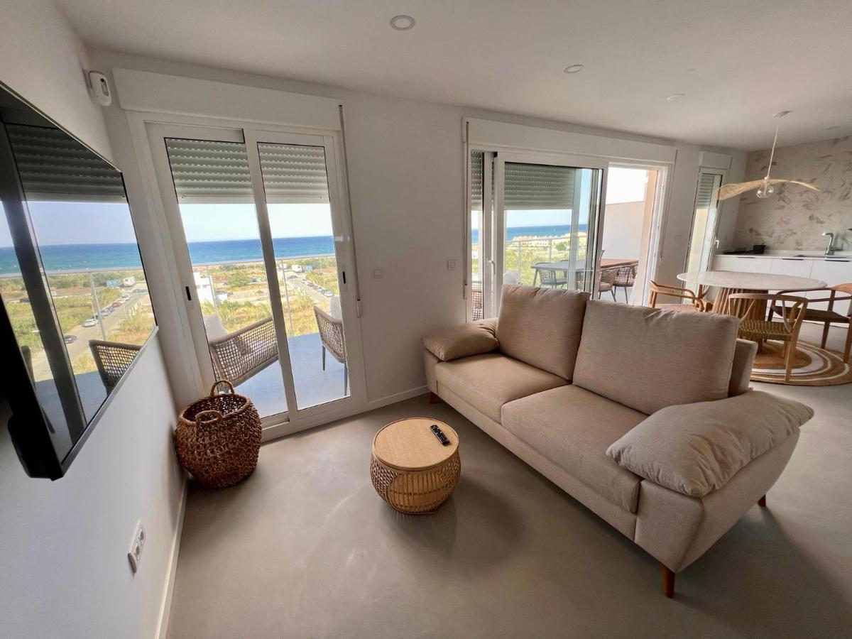 Beautiful Penthouse With Pool And Wonderful Beach View 奥利瓦 外观 照片