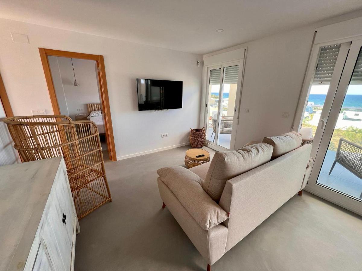 Beautiful Penthouse With Pool And Wonderful Beach View 奥利瓦 外观 照片