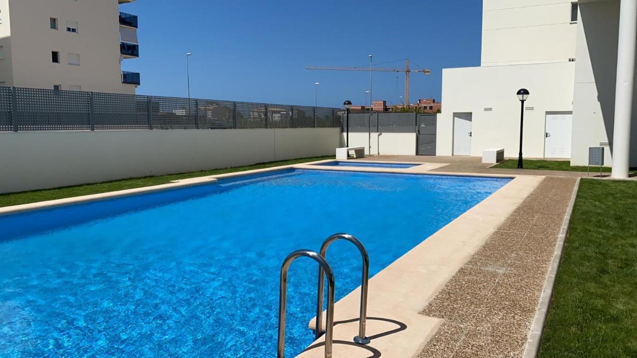 Beautiful Penthouse With Pool And Wonderful Beach View 奥利瓦 外观 照片